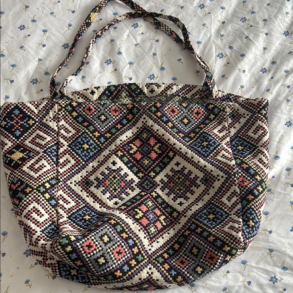 Stylish Multicolor Tote Bag